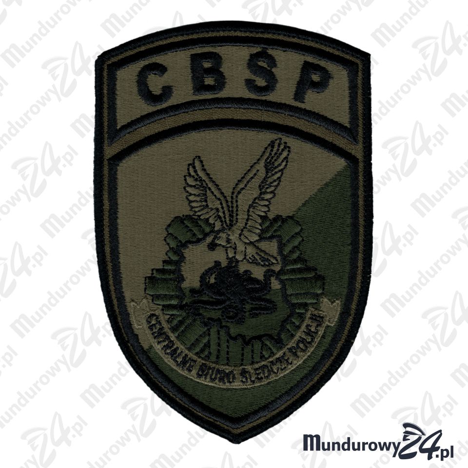 Emblematy CBŚP multicam